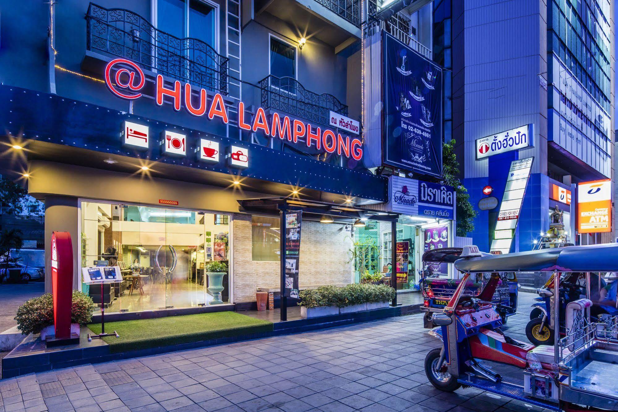 At Hua Lamphong Hotel Bangkok Exteriör bild
